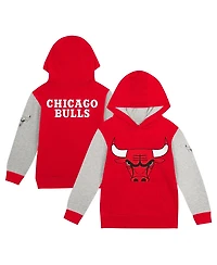 Outerstuff Toddler Red Chicago Bulls Fair Catch Fleece Pullover Hoodie