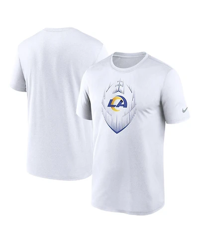 Nike Men's White Los Angeles Rams Primetime Legend Icon Performance T-Shirt