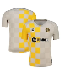 Charly Men's Gray Pittsburgh Riverhounds Sc 2025 Away Authentic Jersey