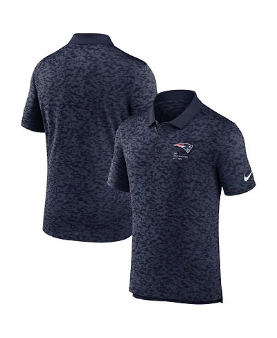 Nike Men's Navy New England Patriots Pique Fashion Performance Polo Shirt