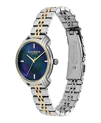 Olivia Burton Women's Art Deco 2.0 Two Tone Stainless Steel Bracelet Watch, 30mm