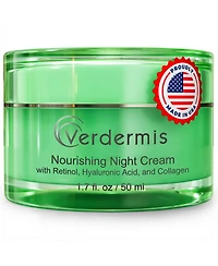 Nourishing Night Cream with Retinol, Hyaluronic Acid, and Collagen