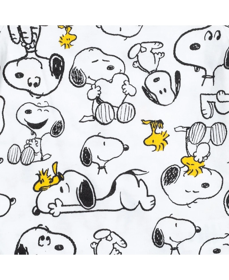 Peanuts Snoopy Charlie Brown Boys 5 Pack Bodysuits Multi Infant