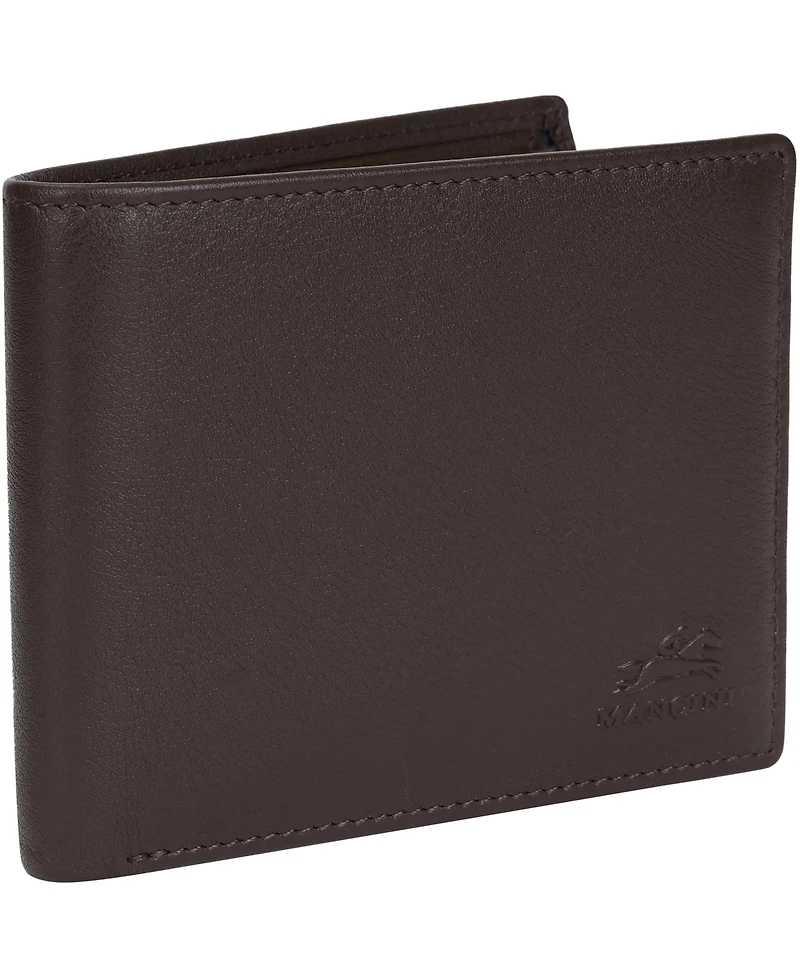 Mancini Men's Sonoma Rfid Secure Billfold Wallet