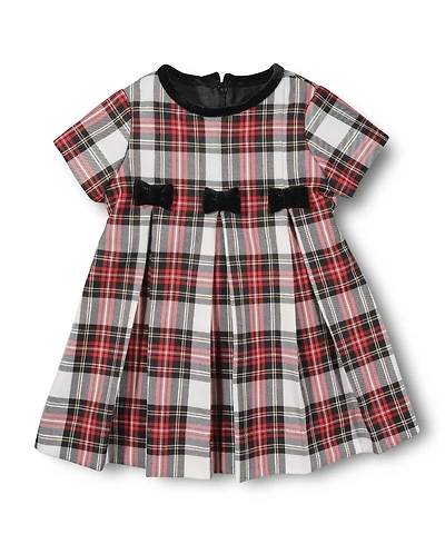 Florence Eiseman Plaid Dress With Bows