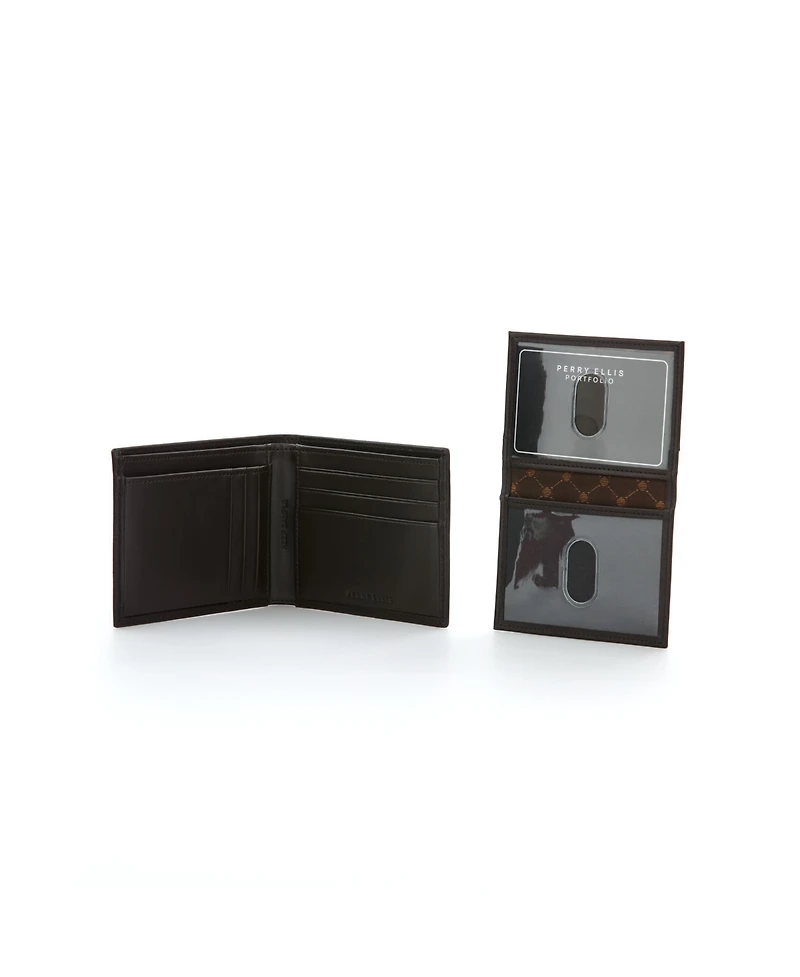 Perry Ellis Portfolio Men's Passcase Wallet