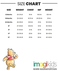 Winnie the Pooh Baby Girls Peplum T-Shirt and Leggings Outfit Set
