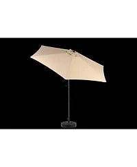 Flynama 9FT Outdoor Patio Table Umbrella with Push Button Tilt and Crank