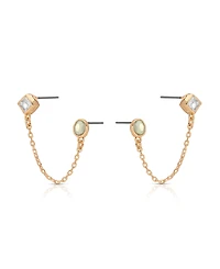 Ettika Double Piercing Tidal Earrings