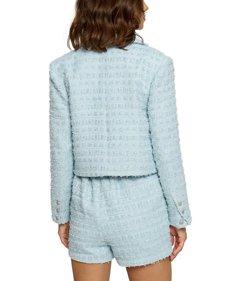 Central Park West Women's Cargo Pocket Blazer