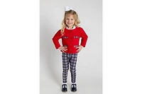 Florence Eiseman Toddler Girls Red French Terry Jacket