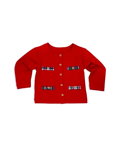Florence Eiseman Toddler Girls Red French Terry Jacket