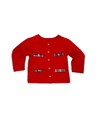 Florence Eiseman Toddler Girls Red French Terry Jacket