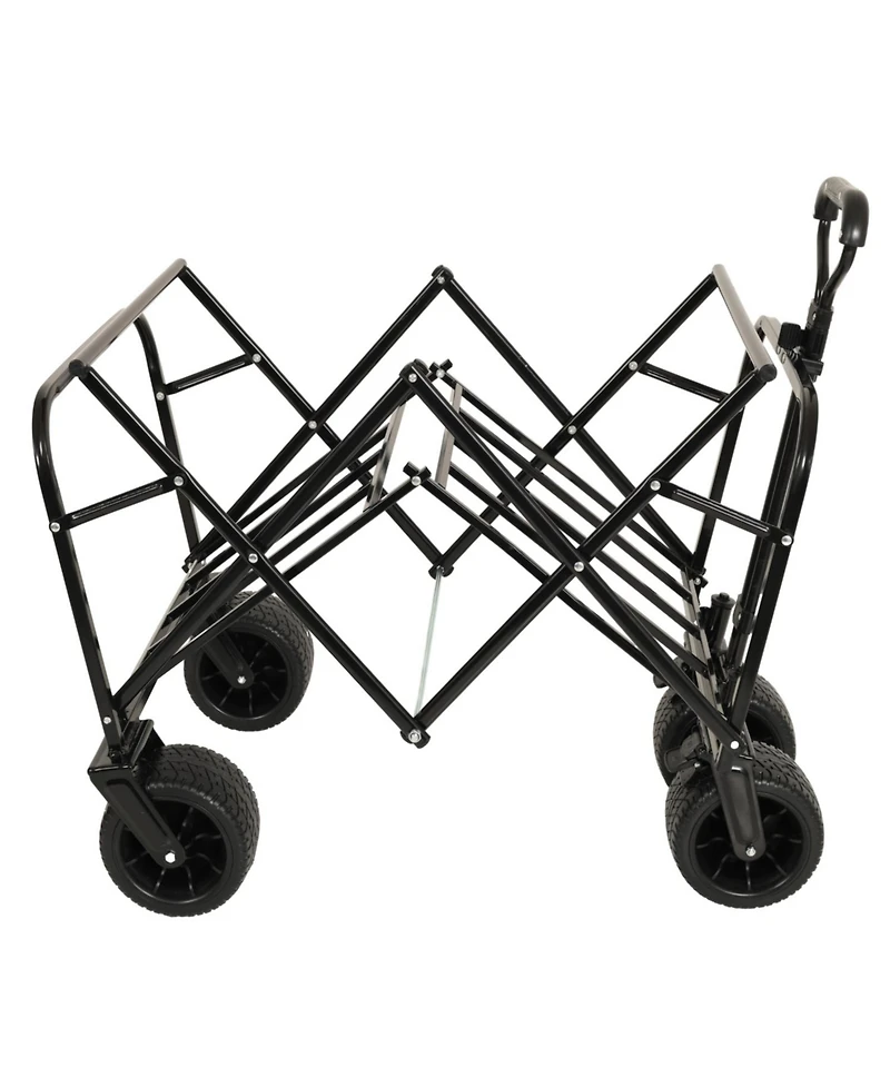 Streamdale Furniture 400lbs Collapsible Folding Wagon Cart