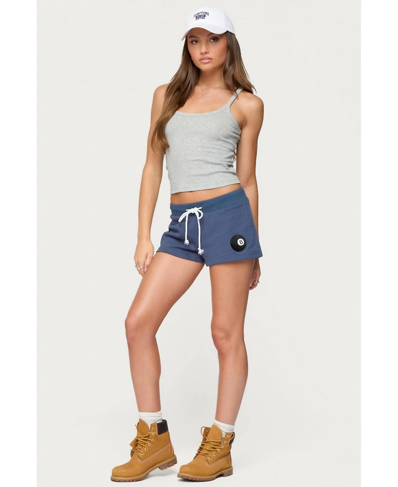 Edikted Women's Nelson Billiard Shorts