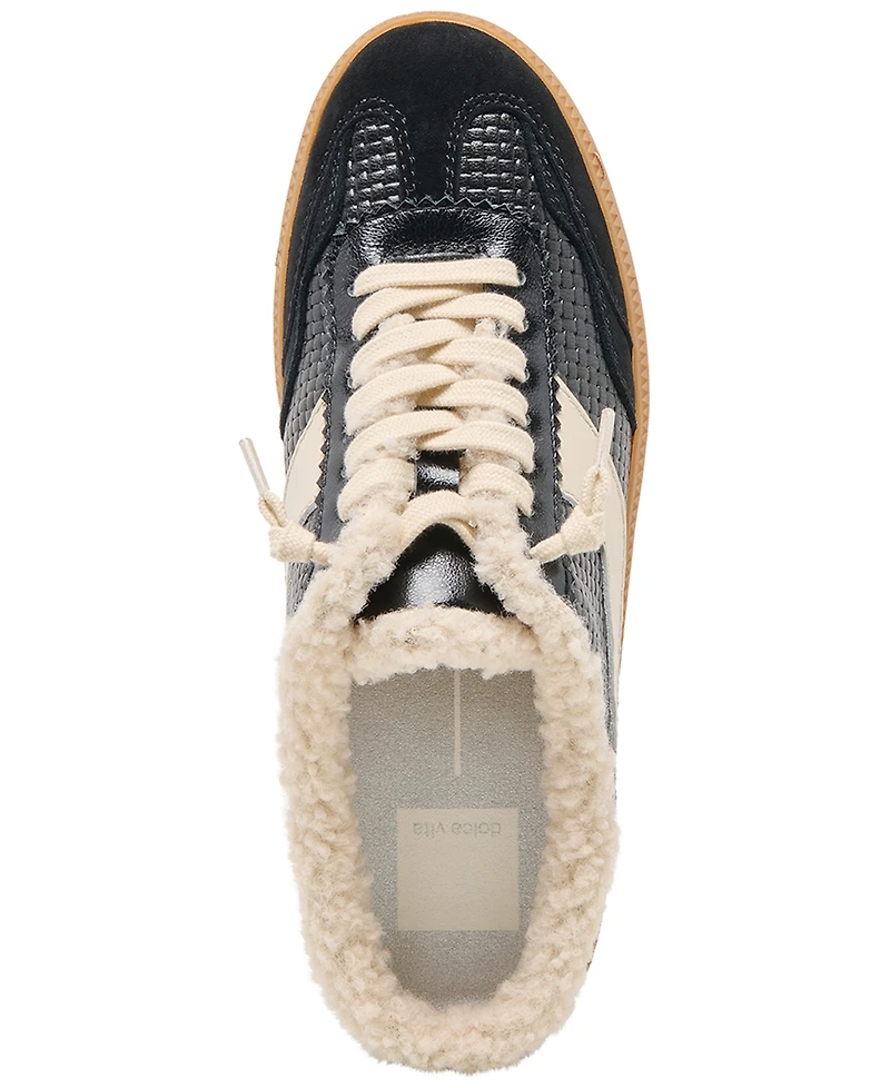 Dolce Vita Women's Notice Plush Slide Mule Sneakers