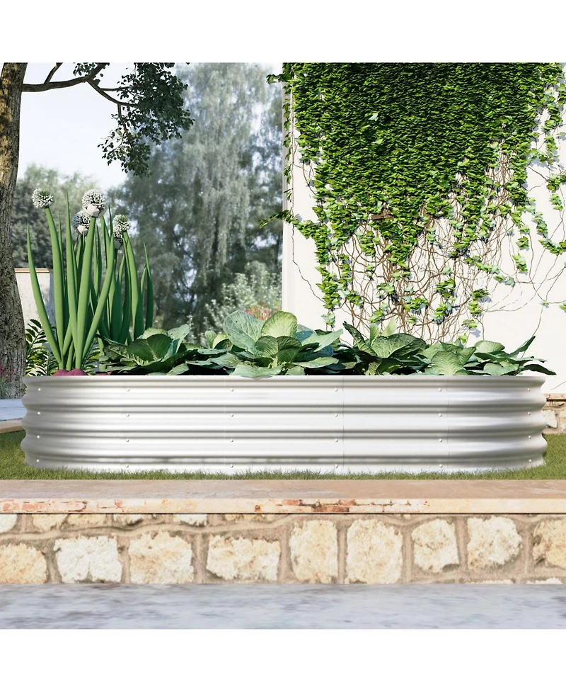Streamdale Furniture 6x3x1ft Raised Garden Bed Kit