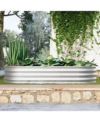Streamdale Furniture 6x3x1ft Raised Garden Bed Kit