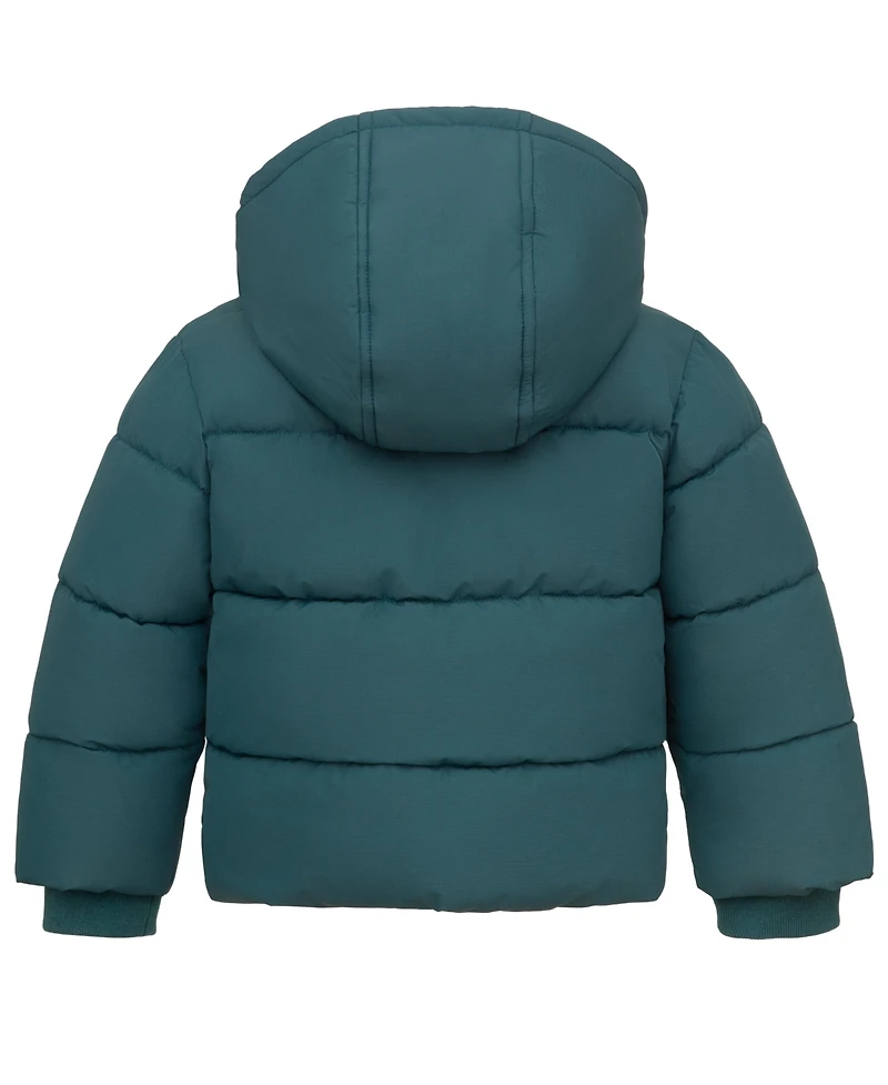 Rokka&Rolla Toddler Boys Fleece Lined Cloud Hooded Jacket