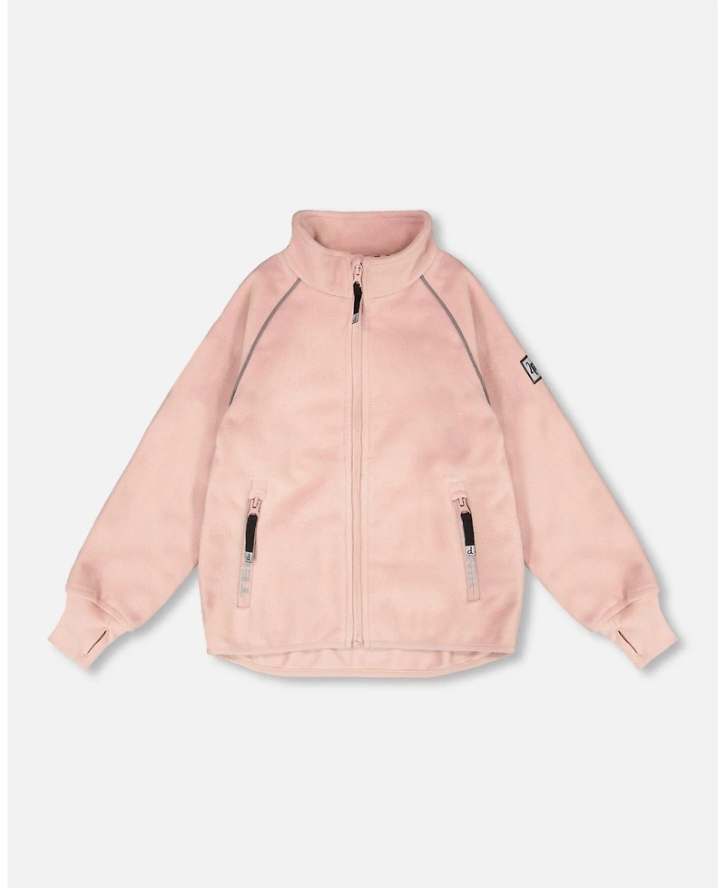 Deux par Girl Mid-Layer Teknik Jacket Pink