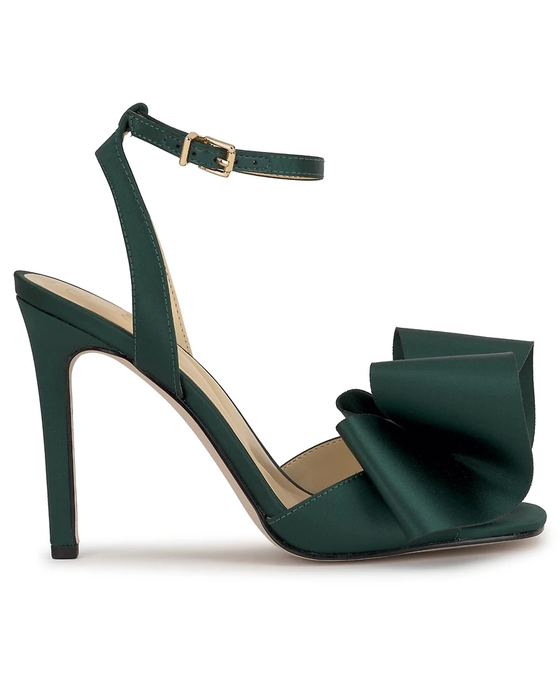 Jessica Simpson Women's Olivine Bow High-Heel Stiletto Dress Sandals