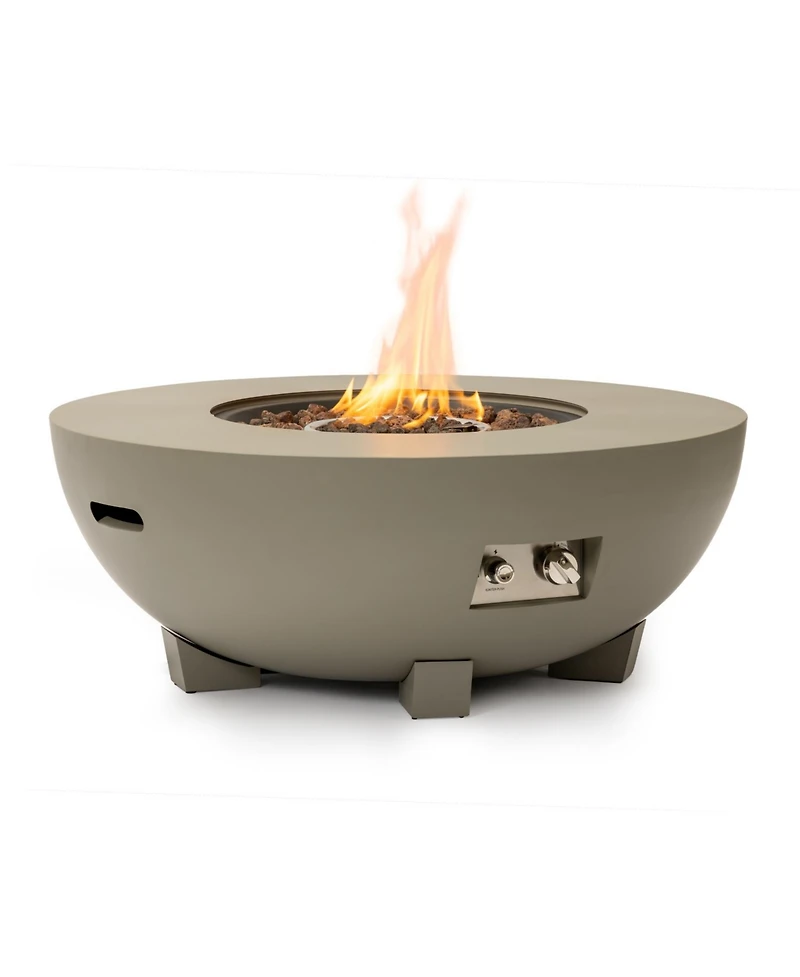 Streamdale Furniture 36_inch Round Iron Fire Pit Table