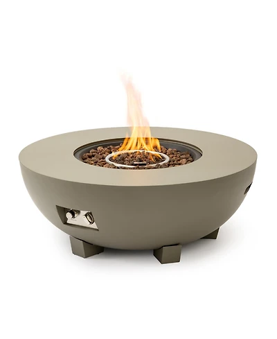 Streamdale Furniture 36_inch Round Iron Fire Pit Table