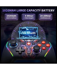 Nbcp Wireless Controller for Nintendo Switch 2, Lite/Oled, with Mouse Touch Back Buttons, Wake Function, Turbo & Programmable