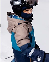Deux par Boy Two-Piece Teknik Snowsuit Blue Mountains - Toddler|Child
