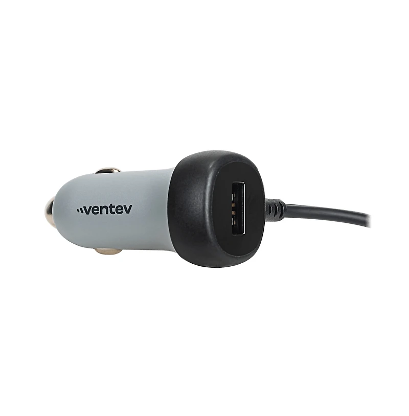 Ventev 27W Ultrafast Dual Car Charger with Usb C Travel Cable--