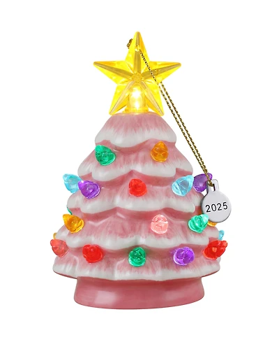 Mr. Christmas 4" Nostalgic Christmas Tree with 2025 Charm