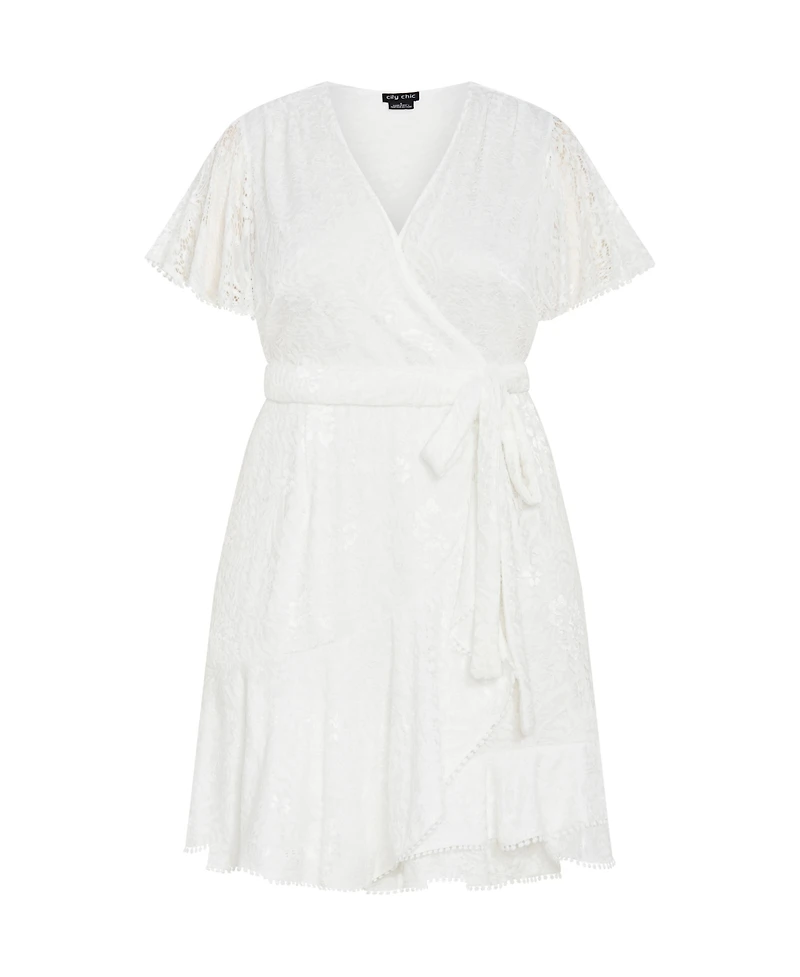 City Chic Women's Sweet Lace Dress