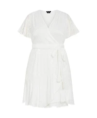 City Chic Women's Sweet Lace Dress