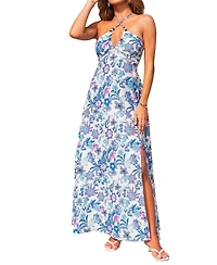 Cupshe Women's Summer Escape Floral Maxi Beach Dress