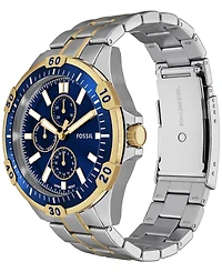 Fossil Men's Garrett Multifunction Two-Tone Stainless Steel Watch