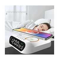 3P Experts Wireless Charger Alarm Clock