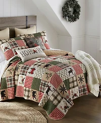 Your Lifestyle Holly Forest Patchwork 2-Pc. Quilt Set, Twin