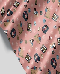 Black Paper Party Holly Me Time Gift Wrap