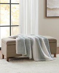 Premier Comfort Alpine Valley Cozy Sherpa Throw, 50" x 60"