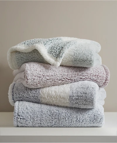 Premier Comfort Cozy Sherpa Throw Blanket, 50" x 60"