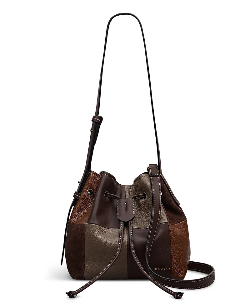 Radley London York Mews Patchwork Mini Drawstring Shoulder Bag