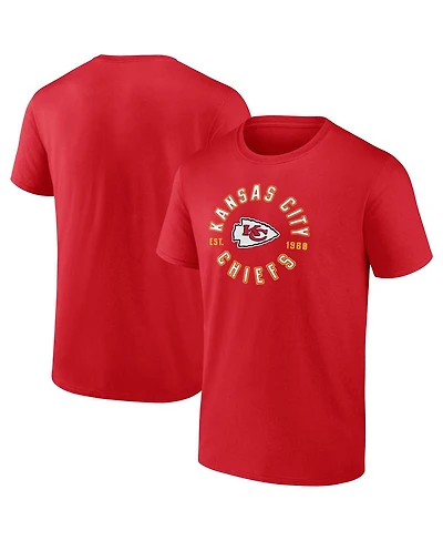 Fanatics Men's Red Kansas City Chiefs Serve T-Shirt