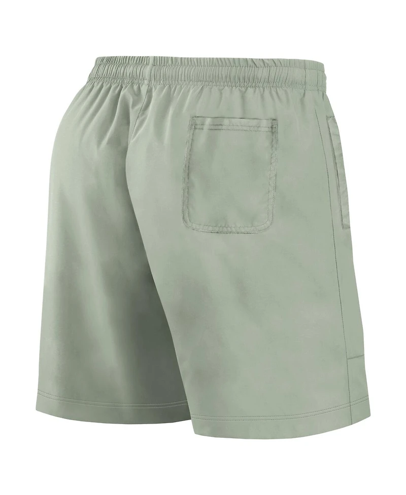 Fanatics Men's Green Oakland Athletics Elements Swim Shorts