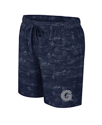 Colosseum Men's Navy Georgetown Hoyas Ozark Swim Shorts