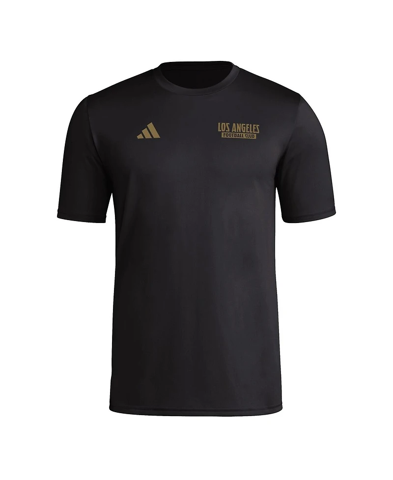 Adidas Men's Black Lafc Local Wrap T-Shirt