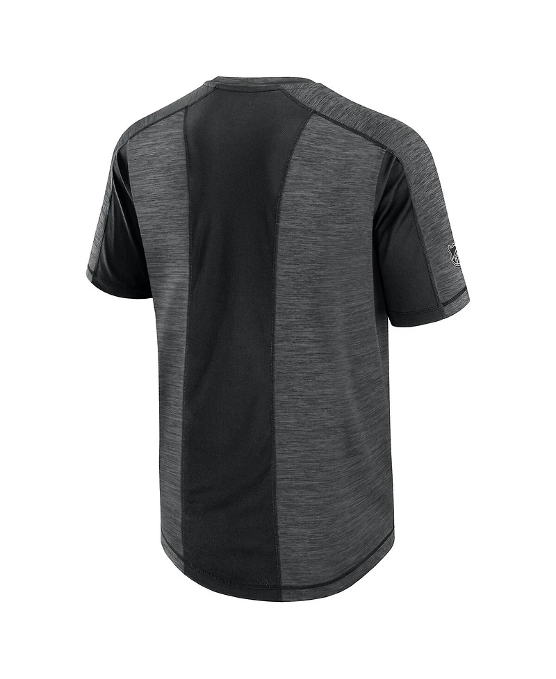 Fanatics Men's Black New Jersey Devils Authentic Pro Rink Tech T-Shirt