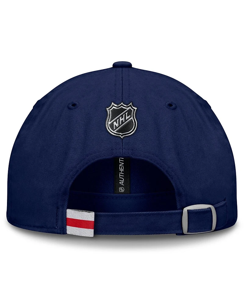 Fanatics Men's Navy New York Rangers Authentic Pro Prime Adjustable Hat
