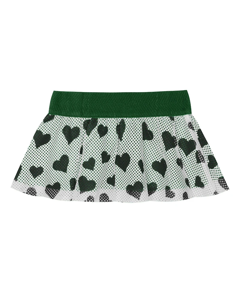 Outerstuff Baby Boys and Girls 2-Piece New York Jets Love My Team Bodysuit and Skirt Set
