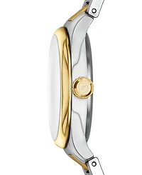 Fossil Women's Gilmore Three-Hand Two-Tone Stainless Steel Watch, 28mm