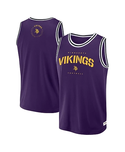 Fanatics Men's Purple Minnesota Vikings Elements Future Ground Jersey Tank Top